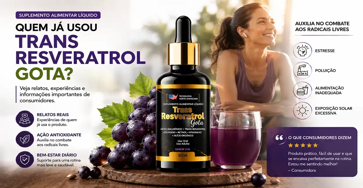 quem já usou trans resveratrol gota