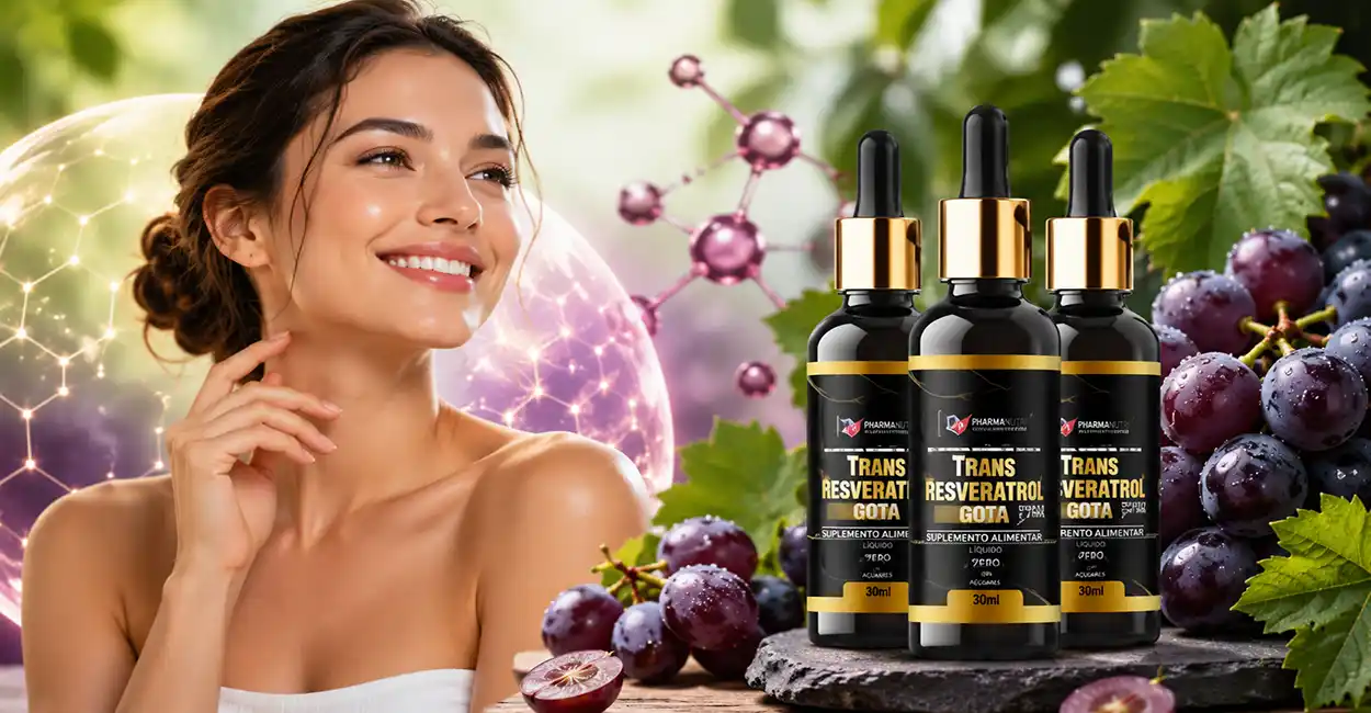 Trans Resveratrol Gota para que serve