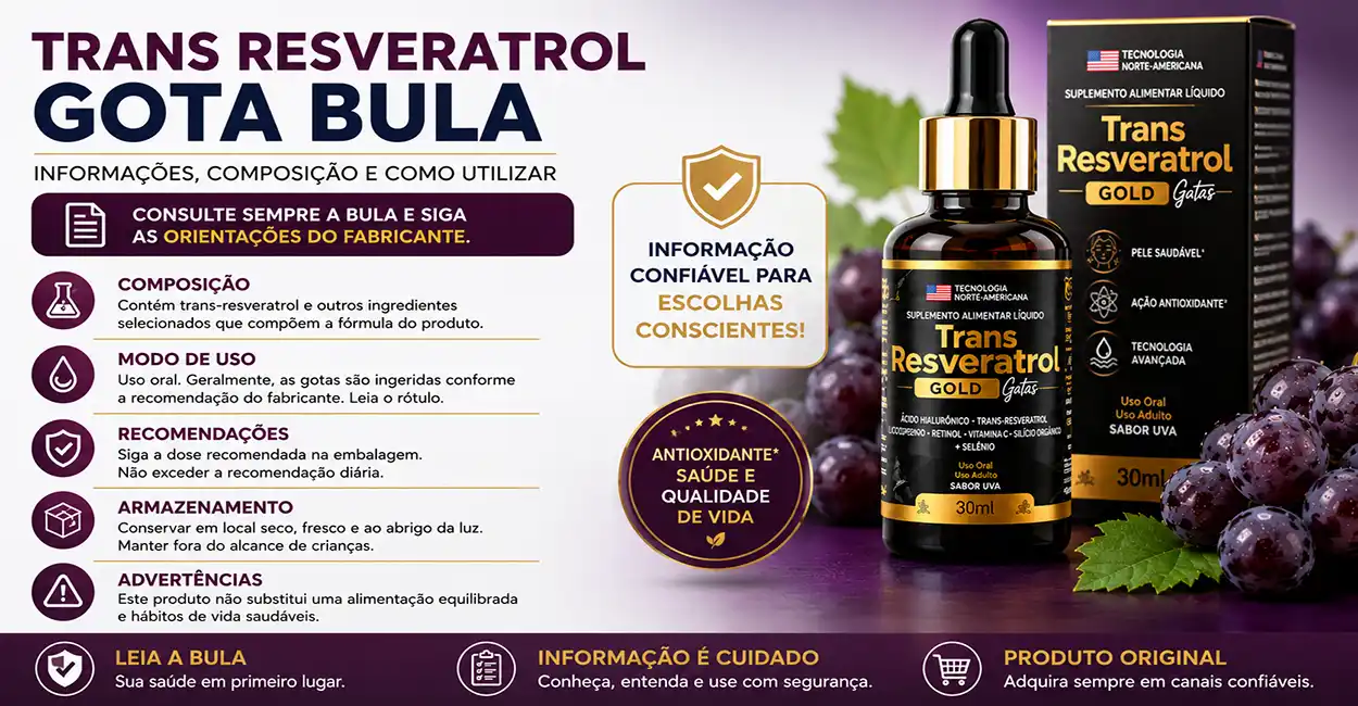 Trans Resveratrol Gota Bula