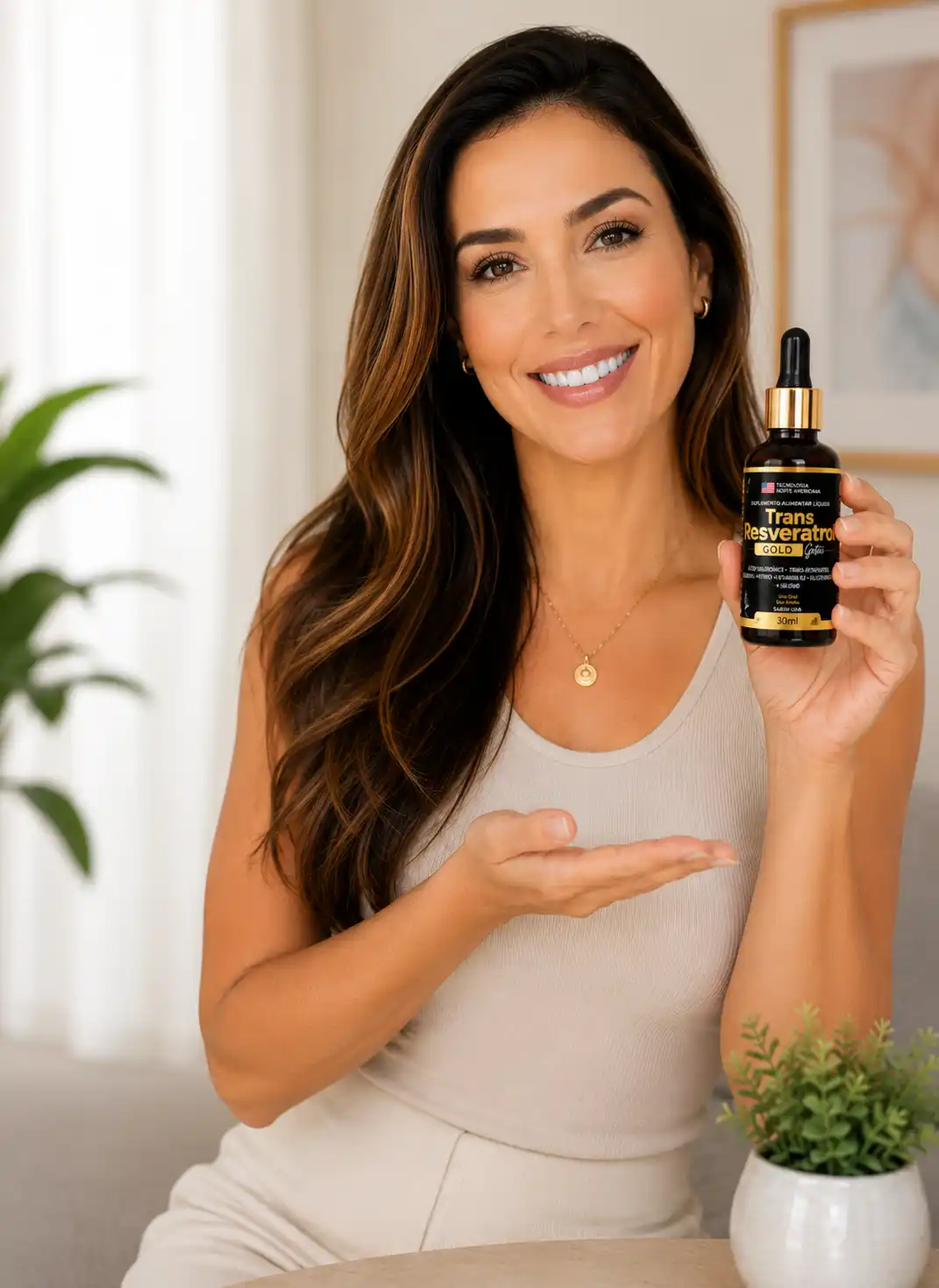 Ana Paula - Cliente Trans Resveratrol Gotas