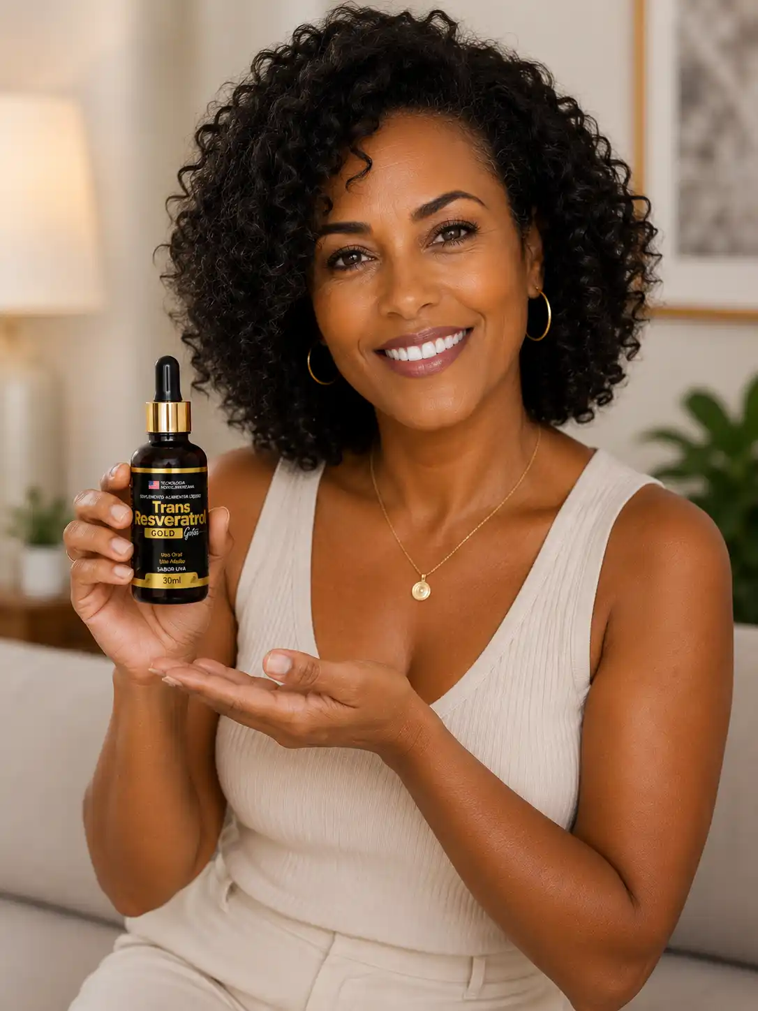 Maria Aparecida - Cliente Trans Resveratrol Gotas